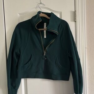 Lululemon Athletica Teal Half-Zip scuba